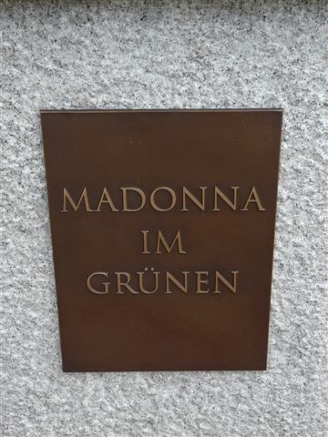Madonna im Grünen